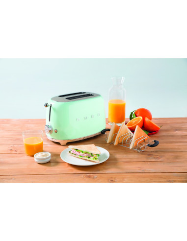 Toster Smeg Tsf01Pgeu Pastelowy Zielony