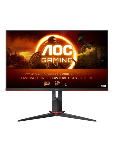 Monitor Aoc 27" 27G2Zn3/Bk 2Xhdmi Dp