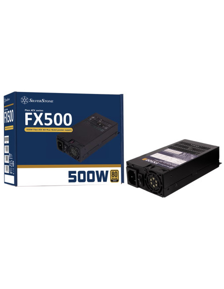Silverstone Fx500 Moduł Zasilaczy 500 W 20+4 Pin Atx Flex Atx Czarny