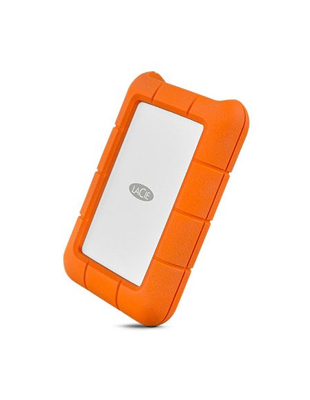 Lacie Rugged Usb-C Zewnętrzny Dysk Twarde 2 Tb 2.5" Usb Type-C 3.2 Gen 1 (3.1 Gen 1) Pomarańczowy, Srebrny