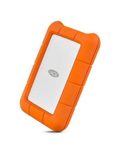 Lacie Rugged Usb-C Zewnętrzny Dysk Twarde 2 Tb 2.5" Usb Type-C 3.2 Gen 1 (3.1 Gen 1) Pomarańczowy, Srebrny
