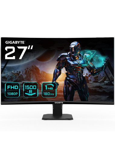 Monitor Gigabyte Led 27" Gs27Fc 180Hz