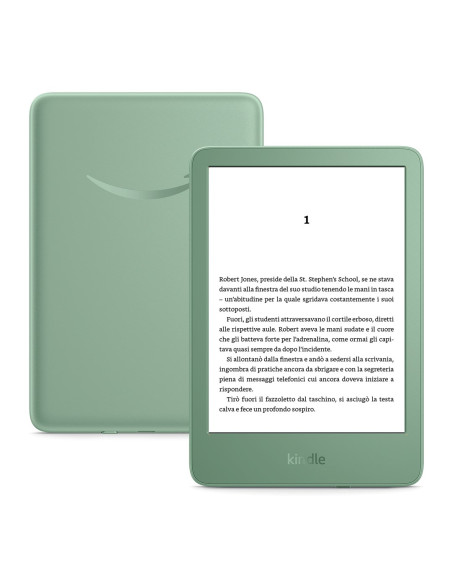 Ebook New Kindle (11Th Generation) - 2024 Release 6” Glare-Free 16Gb Wi-Fi (Ad-Supported) Matcha
