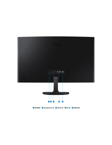 Samsung S36Gd Monitor Komputerowy 68,6 Cm (27") 1920 X 1080 Px Full Hd Lcd Czarny