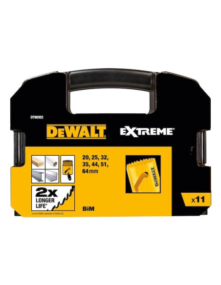 Dewalt Dt90352-Qz Wiertło Do Otworów Wiertarka 7 Szt.