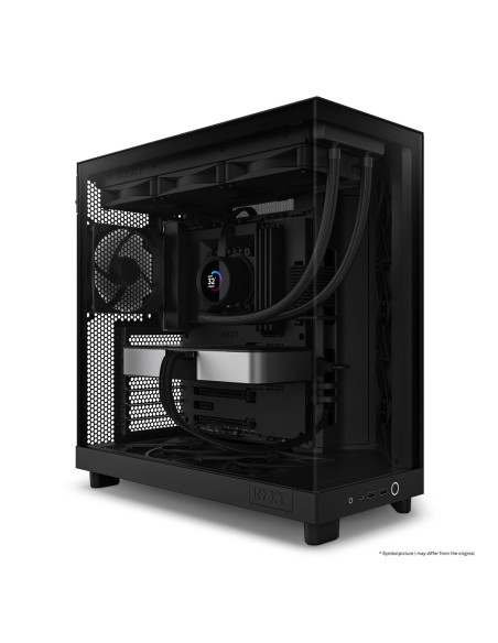 Nzxt Obudowa Komputerowa Nzxt Obudowa H6 Flow Midi Tower Z Oknem Czarna