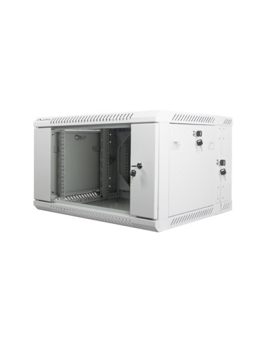 Lanberg Wf02-6606-10S Stojak 6U Szafa Wisząca Szary