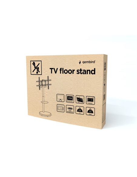 Gembird Stojak Na Telewizor 37" - 86", Biały