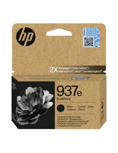 Hp Oryginalny Czarny Tusz 937E Evomore