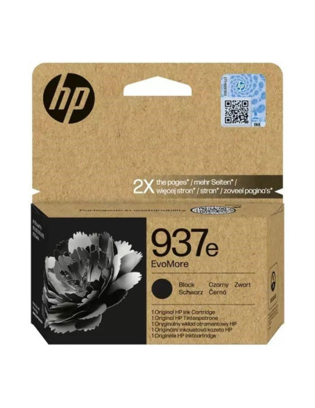 Hp Oryginalny Czarny Tusz 937E Evomore