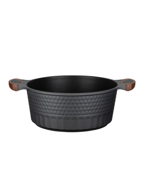 Resto Kitchenware Capella 6,6 L Okrągły Czarny, Drewno