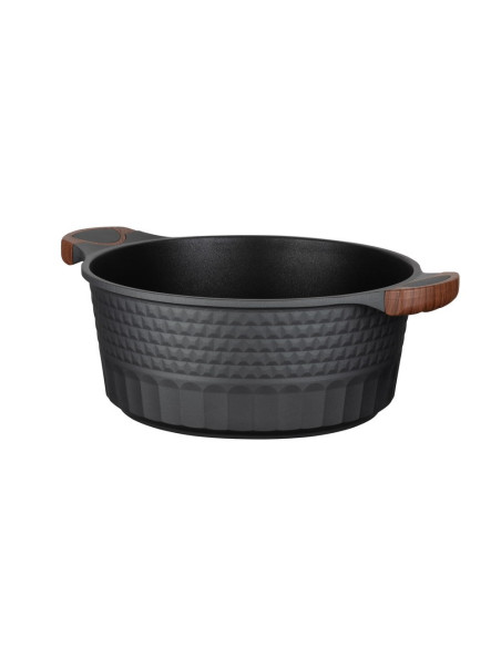 Resto Kitchenware Capella 6,6 L Okrągły Czarny, Drewno