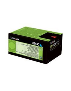 Return Program Toner Cartridge/802C Cyan 1K Pgs F Cx310410