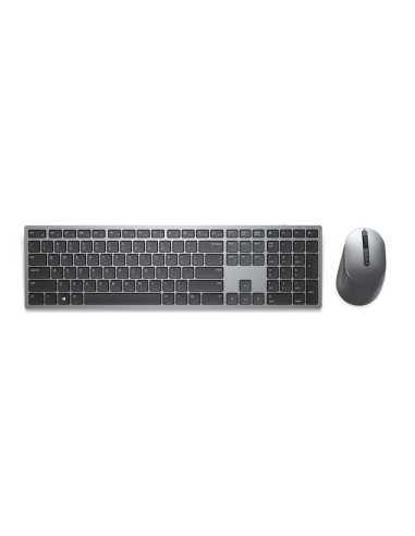 Dell Bezprzewodowa Klawiatura I Mysz Premier, Do Wielu Urządzeń - Km7321W - Us Int’l (Qwerty)
