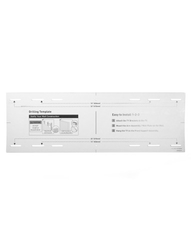Montis Uchwyt Do Telewizora 37"-105" Max-75Kg Mt162 Denali / Czarny Big Screen Tv.