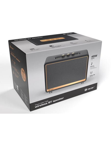 Tracer Głośnik Tws M45 Bluetooth Black