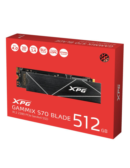 Xpg Gammix S70 Blade 512 Gb M.2 Pci Express 4.0 Nvme 3D Nand