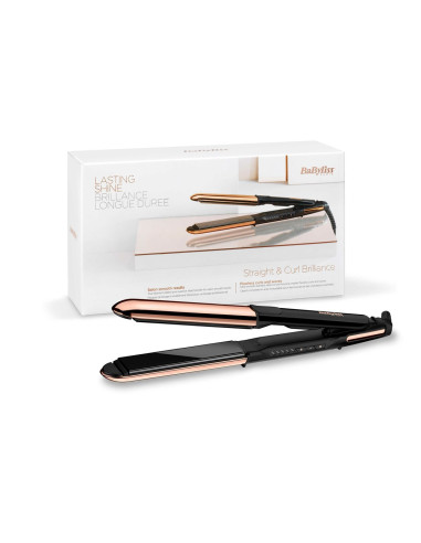 Babyliss Straight & Curl Brilliance Lokówka Ciepły Czarny, Różowy 3 M