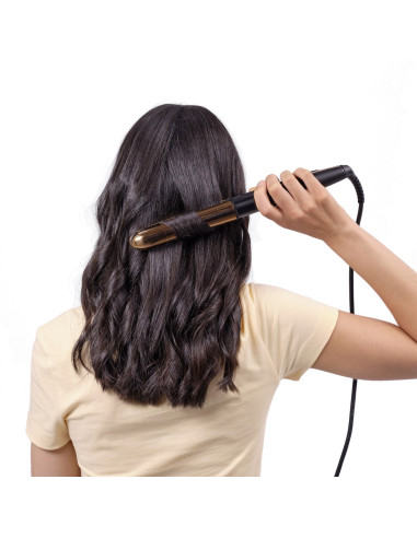 Babyliss Straight & Curl Brilliance Lokówka Ciepły Czarny, Różowy 3 M