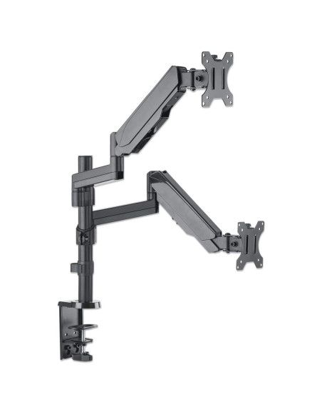 Ramię Biurkowe 2X Tv Led/Lcd 17-32 Cale 8Kg Sprężyna Gazowa