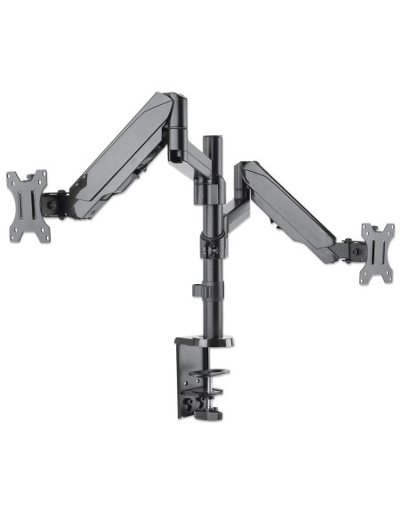 Ramię Biurkowe 2X Tv Led/Lcd 17-32 Cale 8Kg Sprężyna Gazowa