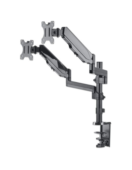 Ramię Biurkowe 2X Tv Led/Lcd 17-32 Cale 8Kg Sprężyna Gazowa