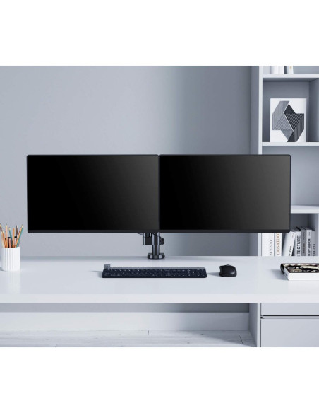 Ramię Biurkowe 2X Tv Led/Lcd 17-32 Cale 8Kg Sprężyna Gazowa