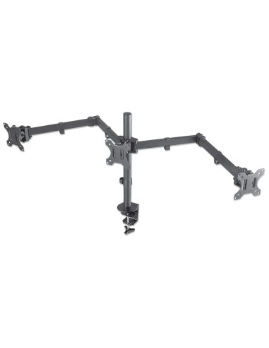 Manhattan 461658 Uchwyt / Stojak Do Monitorów 68,6 Cm (27") Biurko Czarny