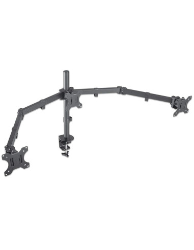 Manhattan 461658 Uchwyt / Stojak Do Monitorów 68,6 Cm (27") Biurko Czarny