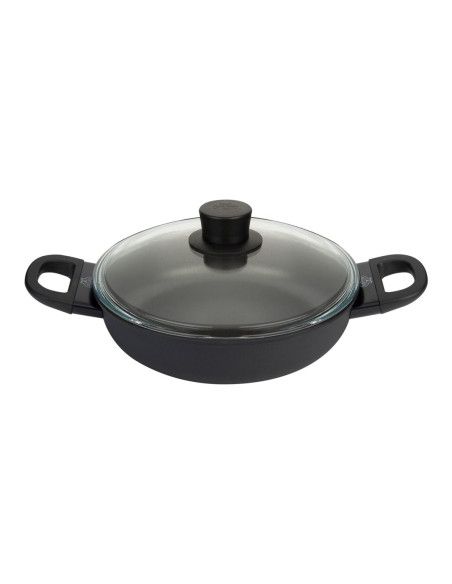 Patelnia Ballarini Avola Głęboka Z 2 Uchwytami Tytanowa 28 Cm 75002-923-0