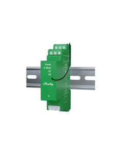 Shelly Wave Pro Dimmer 2Pm – Ściemniacz Oświetlenia Z-Wave, 2 Kanały, Bezprzewodowy Do Led I Halogenów, Montaż Na Szynie Din