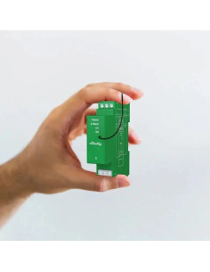 Shelly Wave Pro Dimmer 2Pm – Ściemniacz Oświetlenia Z-Wave, 2 Kanały, Bezprzewodowy Do Led I Halogenów, Montaż Na Szynie Din 2