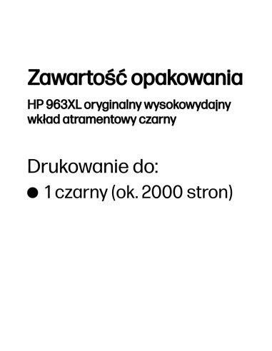 Hp 963Xl High Yield Black Ink