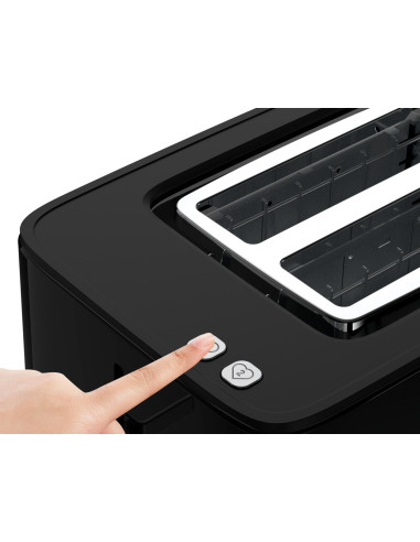 Tefal Tt6408 Toster 2 Kawałek(I) Czarny 850 W