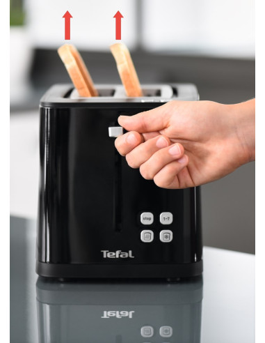 Tefal Tt6408 Toster 2 Kawałek(I) Czarny 850 W
