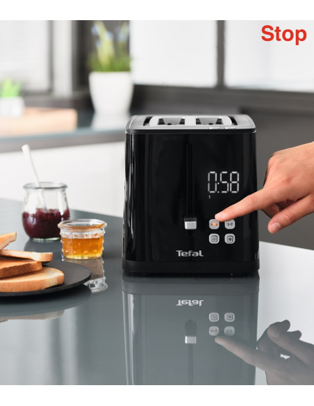 Tefal Tt6408 Toster 2 Kawałek(I) Czarny 850 W