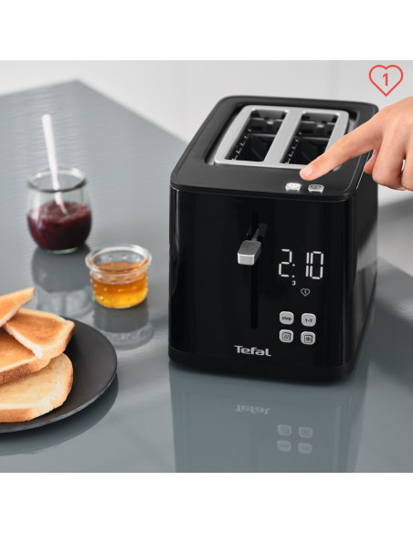 Tefal Tt6408 Toster 2 Kawałek(I) Czarny 850 W