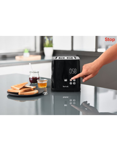 Tefal Tt6408 Toster 2 Kawałek(I) Czarny 850 W