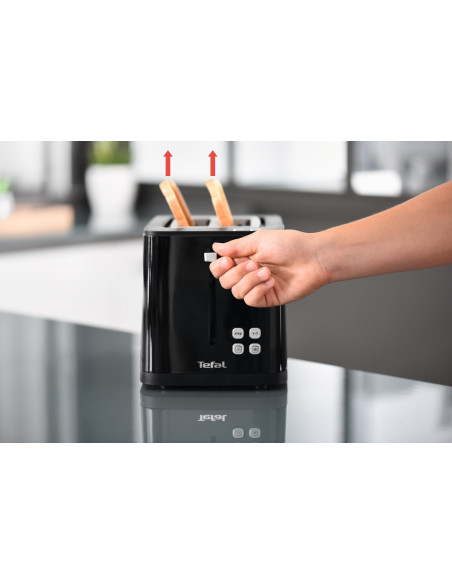 Tefal Tt6408 Toster 2 Kawałek(I) Czarny 850 W