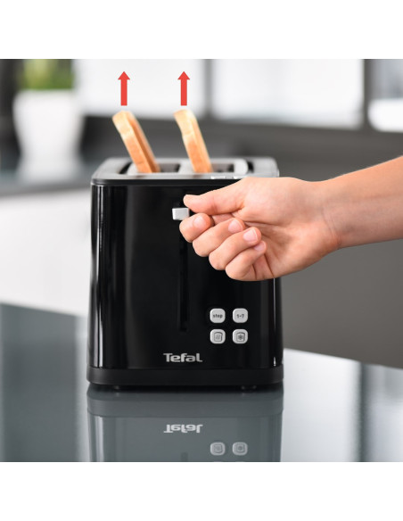 Tefal Tt6408 Toster 2 Kawałek(I) Czarny 850 W