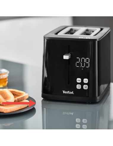Tefal Tt6408 Toster 2 Kawałek(I) Czarny 850 W