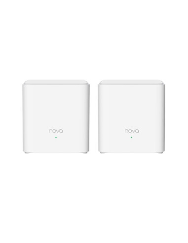 Tenda Ex3 (2-Pack) Dual-Band (2.4 Ghz/5 Ghz) Wi-Fi 6 (802.11Ax) Biały 1 Wewnętrzne