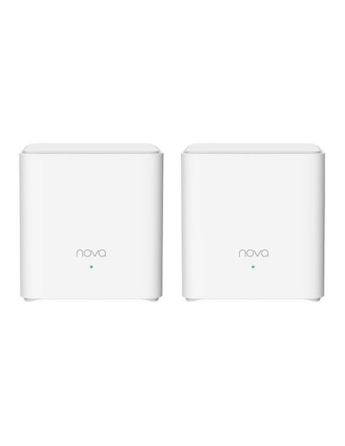 Tenda Ex3 (2-Pack) Dual-Band (2.4 Ghz/5 Ghz) Wi-Fi 6 (802.11Ax) Biały 1 Wewnętrzne