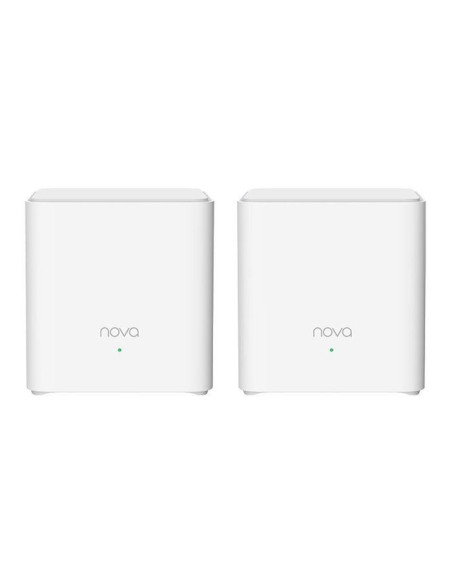 Tenda Ex3 (2-Pack) Dual-Band (2.4 Ghz/5 Ghz) Wi-Fi 6 (802.11Ax) Biały 1 Wewnętrzne
