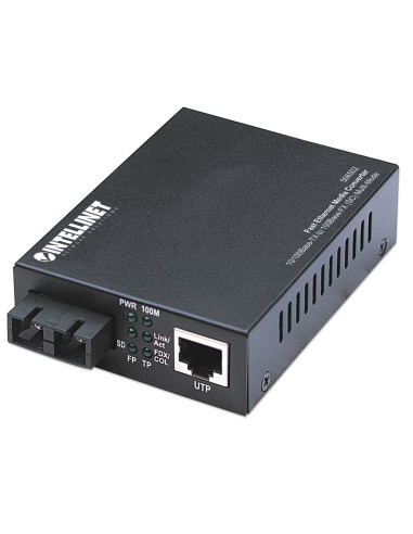 Media Konwerter 100Base Rj45 Na Sc Mm Duplex, 2Km