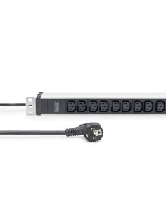 Listwa Zasilająca Pdu 19" Rack, 12X Gniazdo C13 16A/230 V, 2.0M, 1X Wtyk Unischuko, 16A, Aluminiowa 2