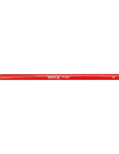 Ołówek Stolarski Czerwony 245Mm 144 Sztuk