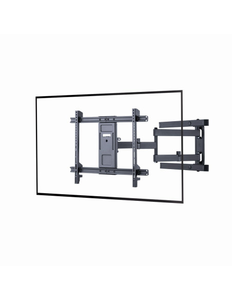 Gembird Wm-80St-05 Regulowany Uchwyt Ścienny Do Telewizora (Obrót I Pochylenie), 37”-80”, Do 50Kg