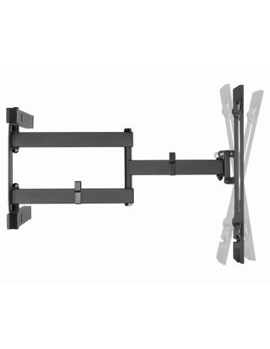 Gembird Wm-80St-05 Regulowany Uchwyt Ścienny Do Telewizora (Obrót I Pochylenie), 37”-80”, Do 50Kg