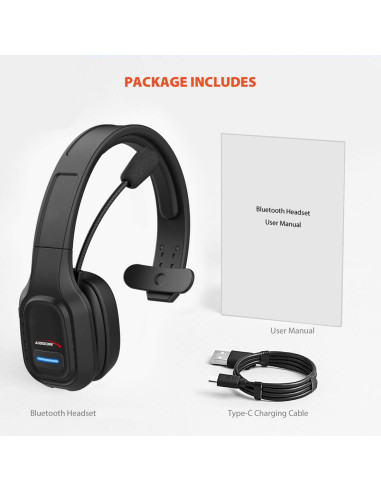 Audiocore Słuchawki Bluetooth Call Center Ac864
